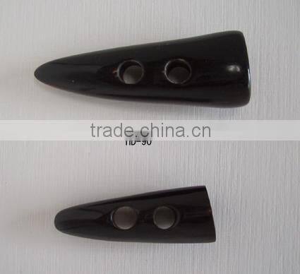 Buttons/Bulk Manufacturer Buffalo Horn & Buttons Toggle Button for Coat -