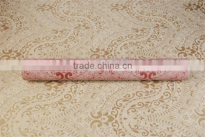 waterproof adhesive wallpaper /tv background wall paper from china wholesale