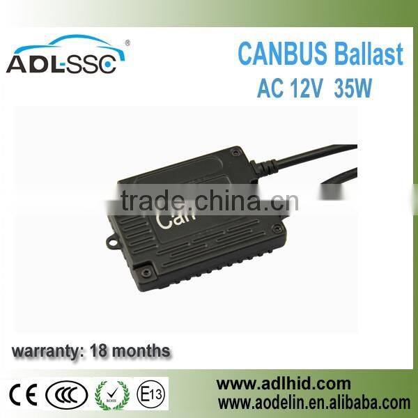 12V AC Digital HID slim Ballast Canbus HID Balllast 35W 55W