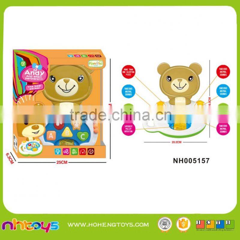 china supplier baby products plastic music duck