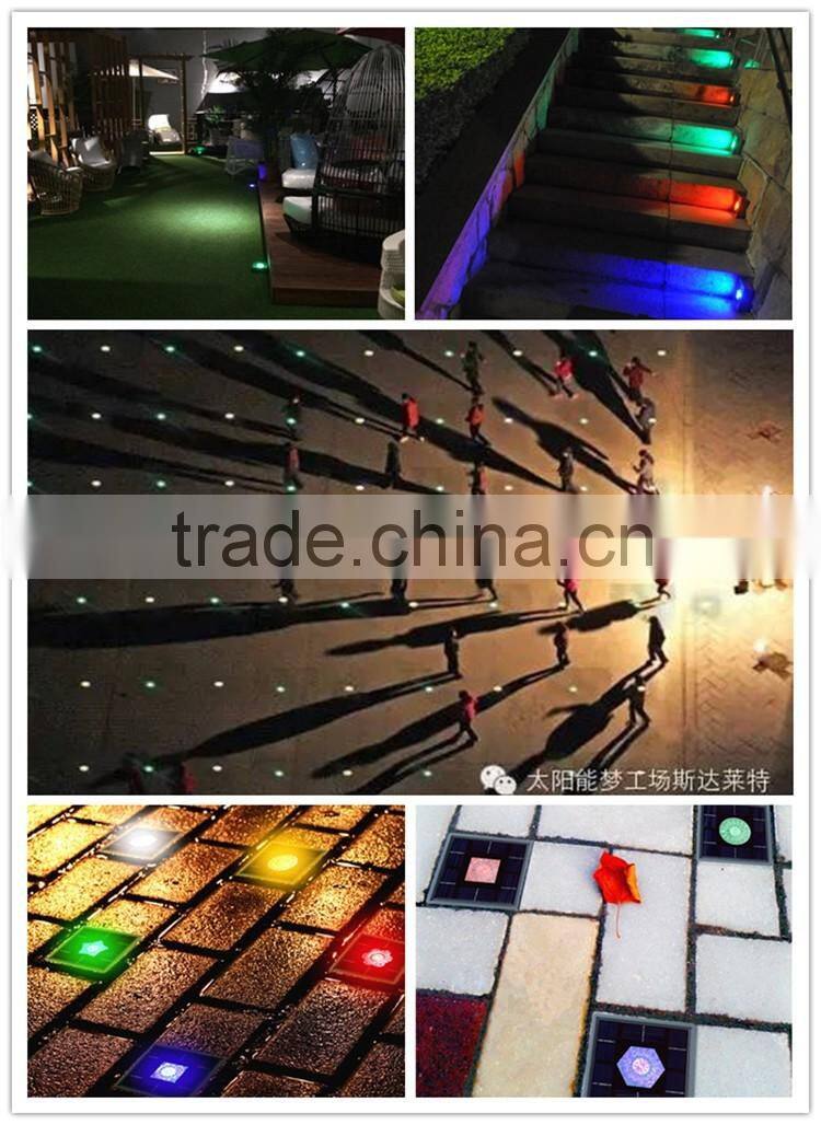 2016 red all in one plaza solar glass grave light