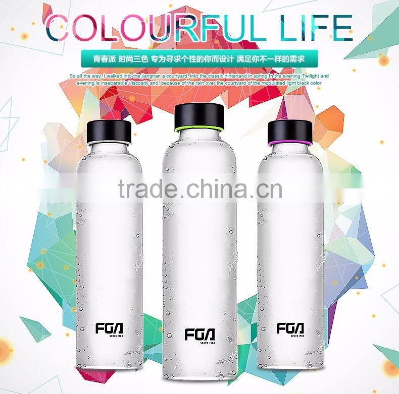 Fancy Custom Made Aspirator Unbreakable Custom Fancy Tequila Fruit Infuser Glass Bottle Water Private Label