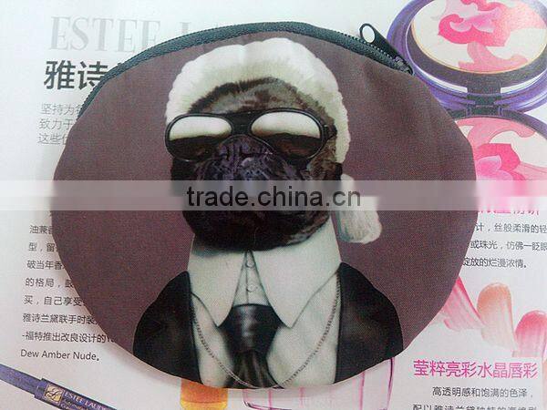 Funny Cat-people Fabrics Unisex Coin Wallet Wholesale ZTCW-0034