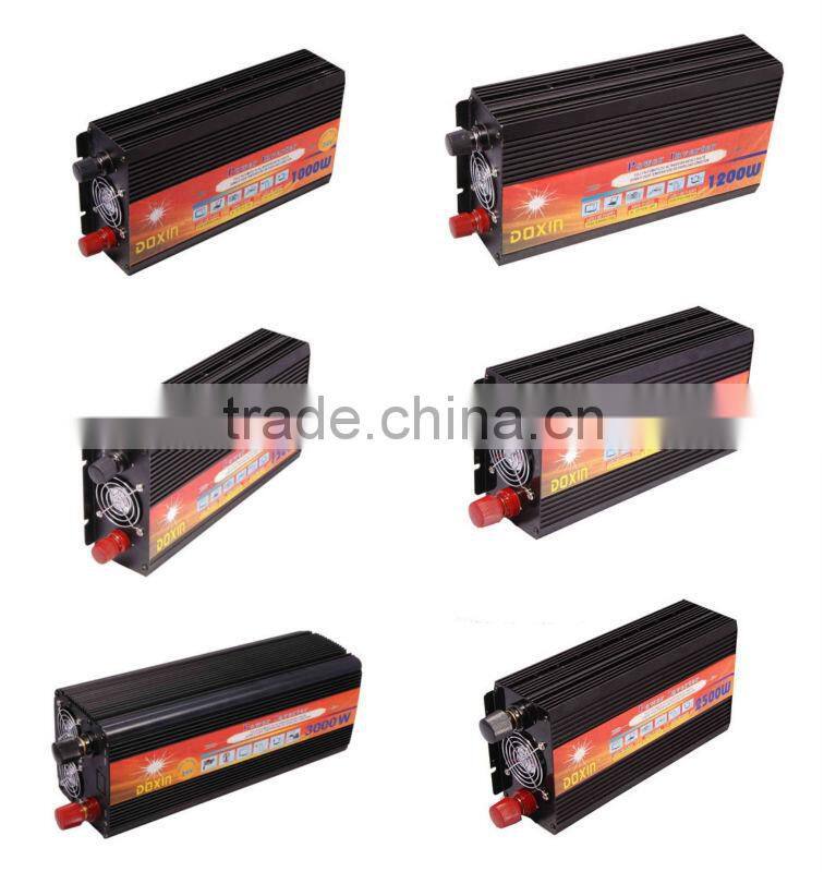 DOXIN 2000 Watts Modified sine wave inverter DC 24V To AC 220V off grid inverter