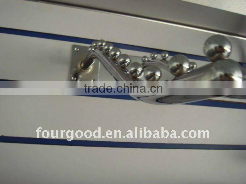 Slatwall metal display hooks