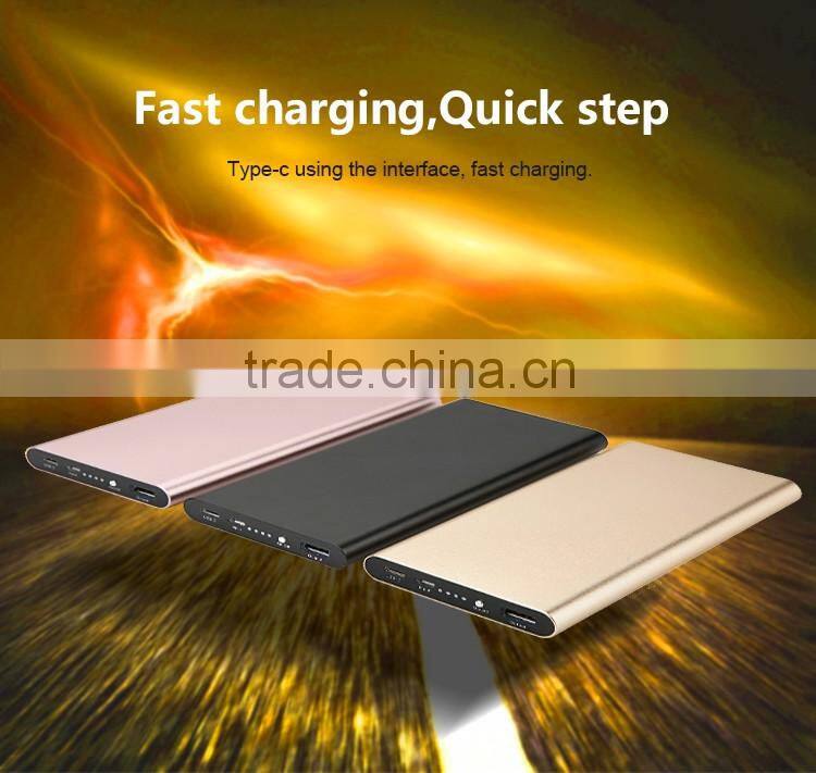 Type c phone power bank 10000mah high capacity factory directory from China