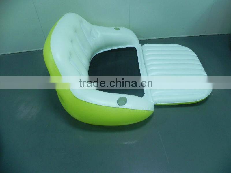 High classic lounge water chair with cup holders and backrest mesh seat