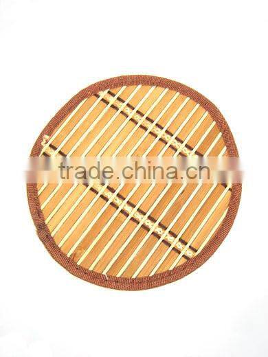 Round-style Bamboo Mats/Table Mats/Placemats For One Dollar Item,Heat Resistant For Kitchen Use
