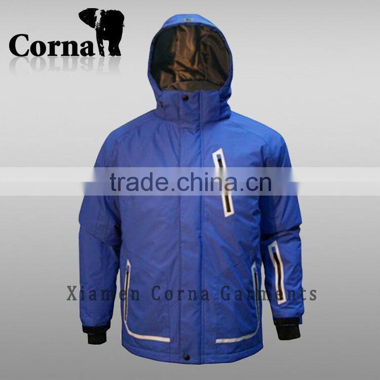 Hot selling humanized design 100% polyester casual sports ski outerwear brands