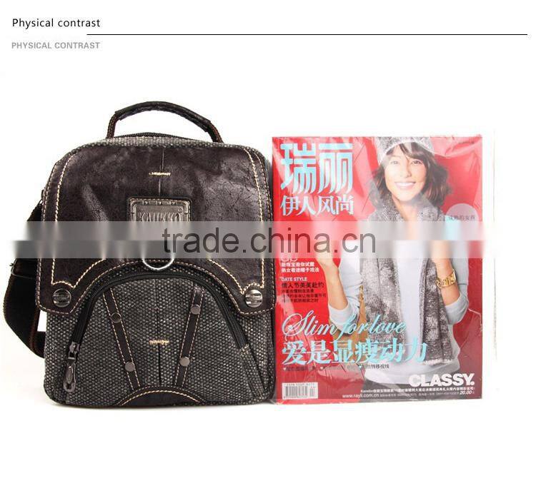 Vintage Canvas Messenger Bag Cell Phone Sling Bag Tablet Messenger Bag Crossbody Bag School Travel Bag