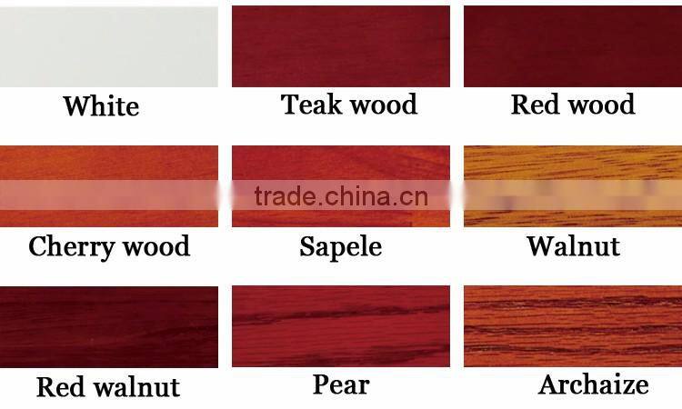 Design Customized Heatproof Interior Wooden Glass Sliding Doors