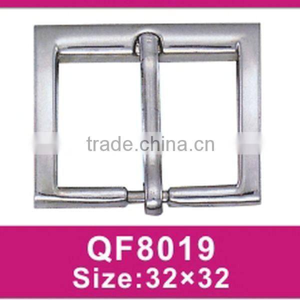 QF8019 custom zinc zlloy bag ornament fancy belt buckle