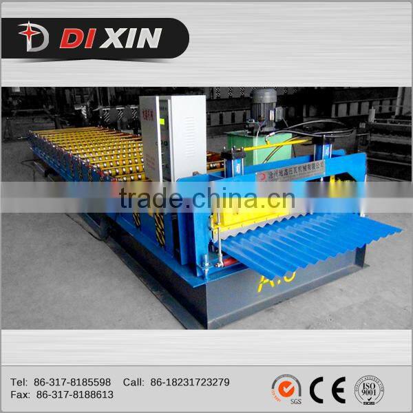 DIXIN-hydraulic uncoiler/decoiler with coil car for 10 tons coil