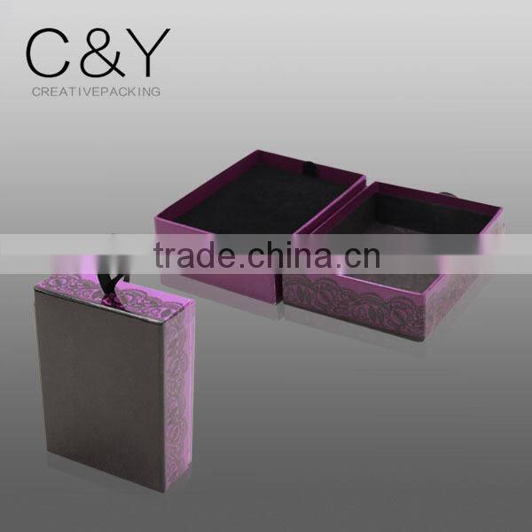 Cardboard hat jewelry packaging box making