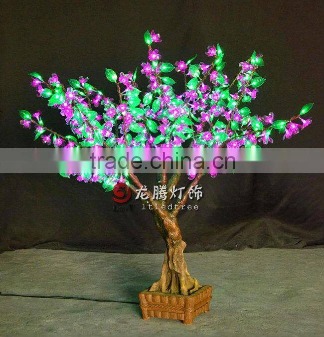 Artificial Led bonsai flower tree