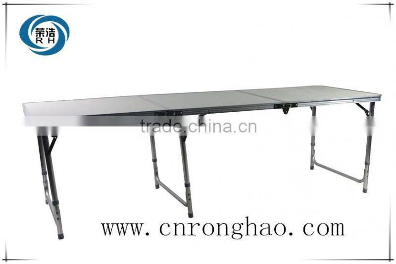 Outdoor camping equipment portable aluminum table