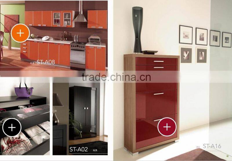 5 times uv coated mdf wardrobe door panels