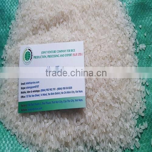 HIGH QUALITY VIETNAM 5% BROKEN MEDIUM RICE WITH DOUBLE POLISHING
