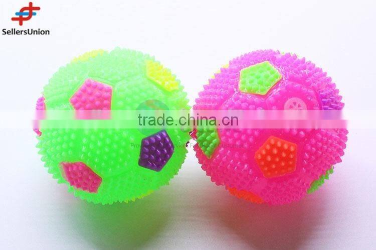 No. 1 yiwu exporting commission agent wanted multi-color led flashing soccor ball toy