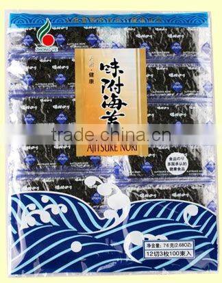 100%Seasoned Seaweed Snacks by Dried Seaweed