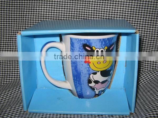 ceramic cup with spoon