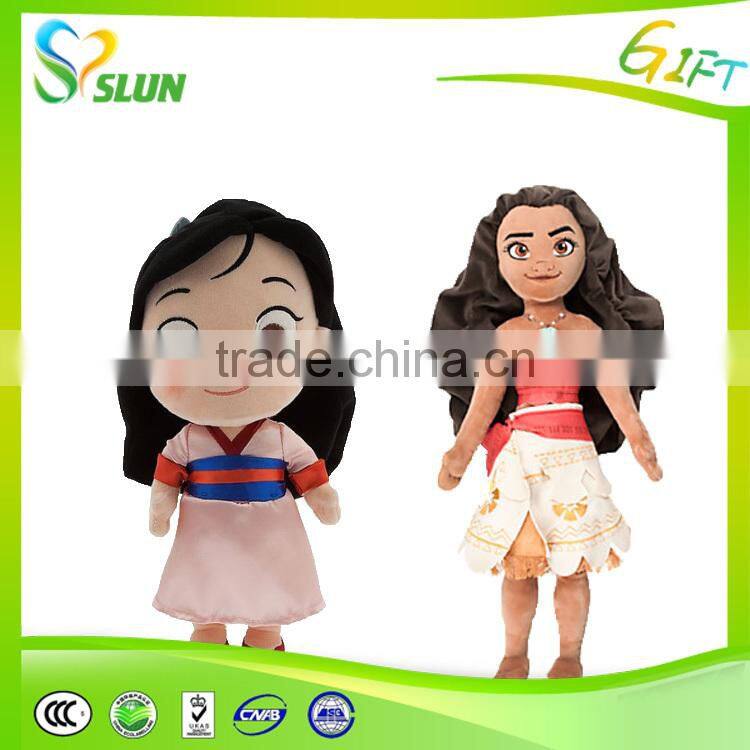 High quality custom plush toy girl doll plush doll girl