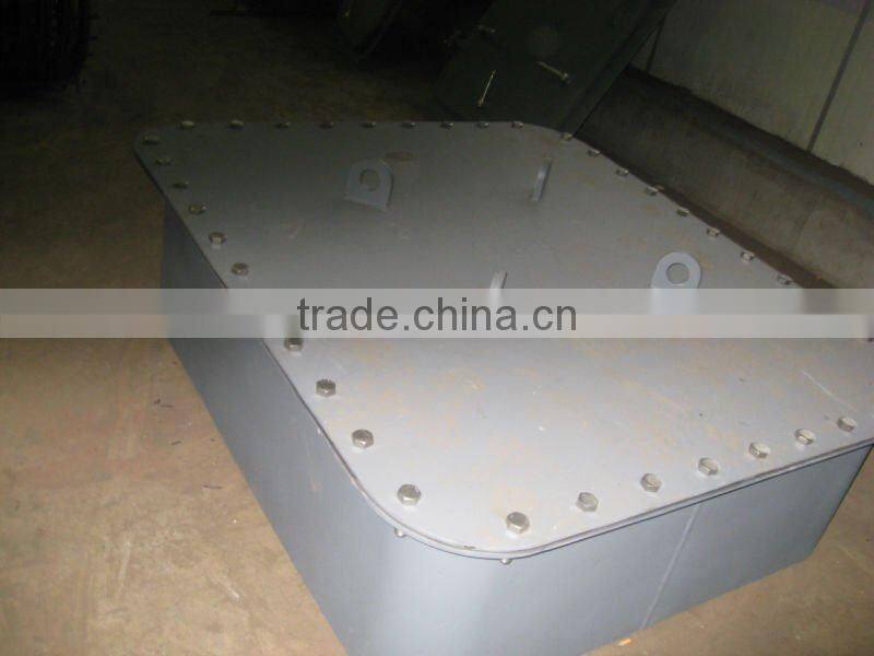 Small steel hatch cover