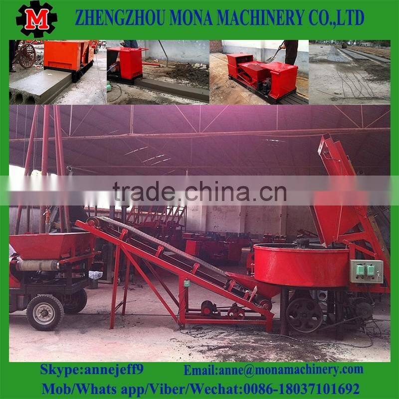 precast prestressed concrete hollow cored floor slab machine/wall slab machine