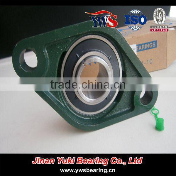 UKFL207L + H2307 diamond Spherical set with pillow bearing