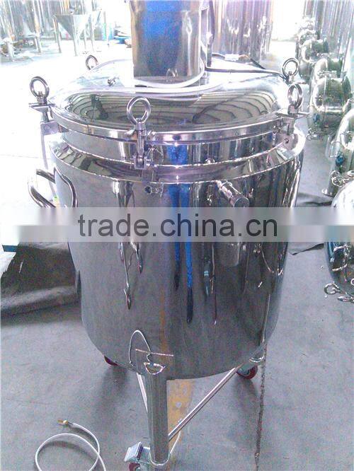 stainless steel pressure mxing jacket tank