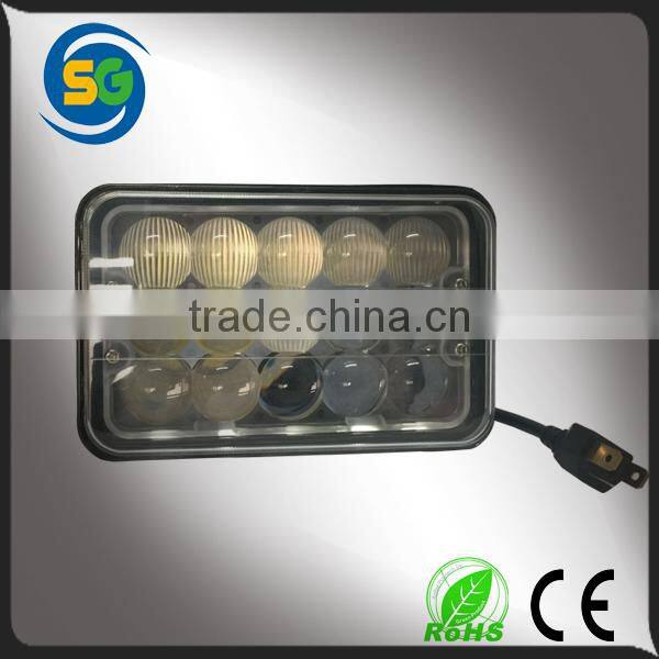High Power 45W square truck LED Work Light car led work light