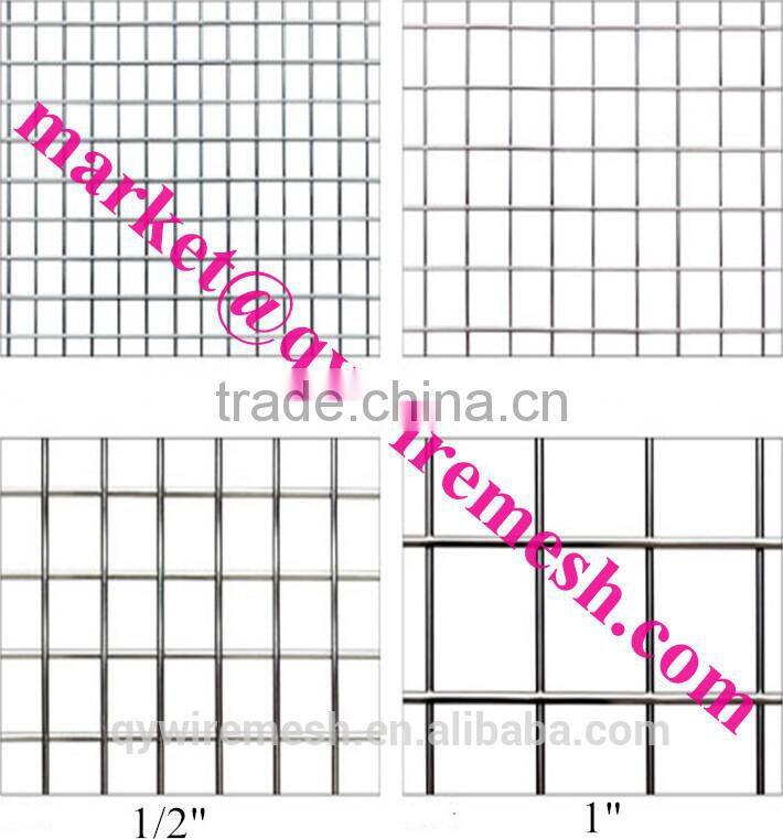 welded wire hole material 3x3 2x4 galvanized welded wire mesh panel