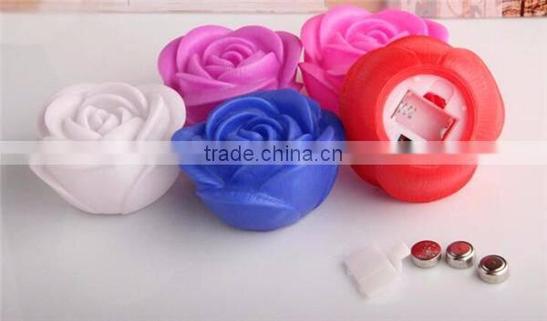 Wholesale Price Home Home Wedding Decoration Resin Flower Crafts Decoration Gifts With Night Light