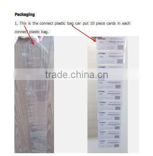 Cheap RFID Free Debit Cards for Access Identification