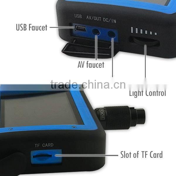 Industrial Rotation 1Meter 1M Borescope Endoscope/ Snake Scope 5.5mm Diameter Video Inspection Camera + 6x Magnification