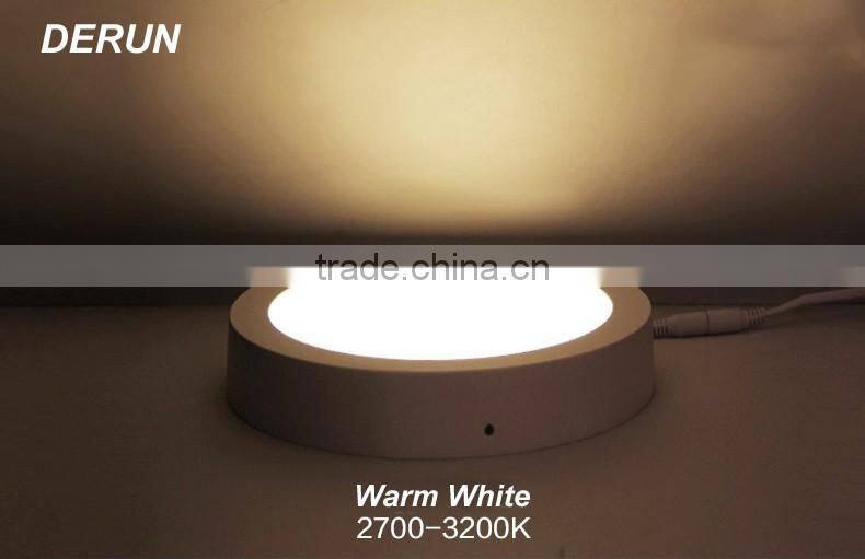 86V 265V Round Surface Mounted LED Panel Light 6W 12W 18W 24W 2700K 4200K 6500K