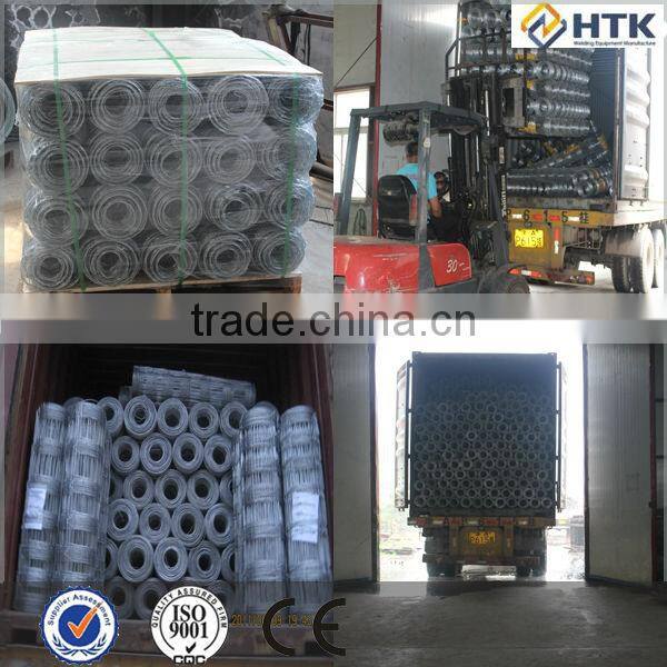 Hot dipped galvanized field fence