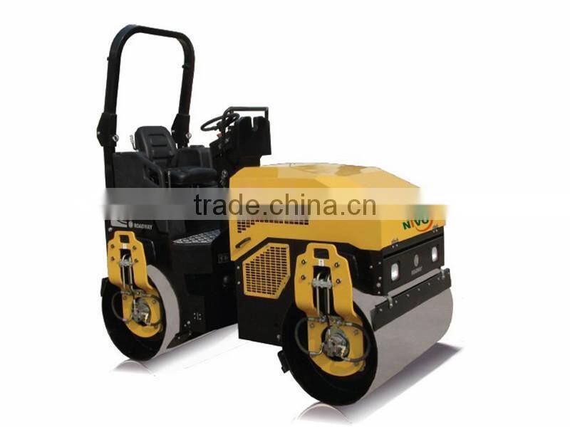 3 Ton Hydraulic Double Drum Roller Compactor 2015 Best New Road Roller Price Mini Double Drum Road Roller For Sale