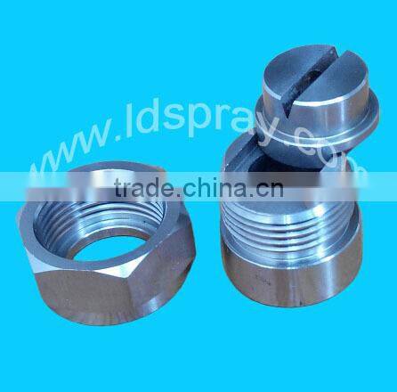 FSUN-S Series dovetail groove combined flat fan jet spray nozzle