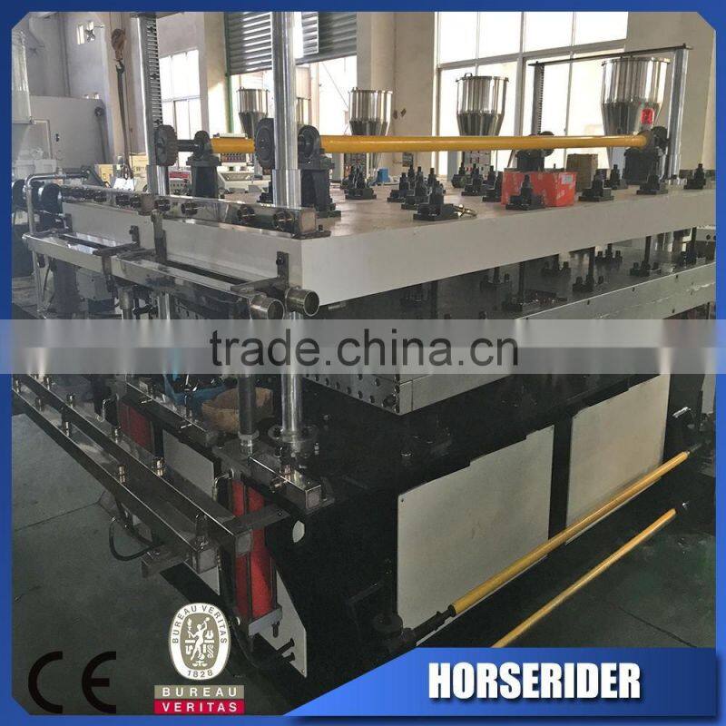 PP pe pc Hollow Sheet Board Production Line/pe pp pc advertisement board hollow sheet making plant