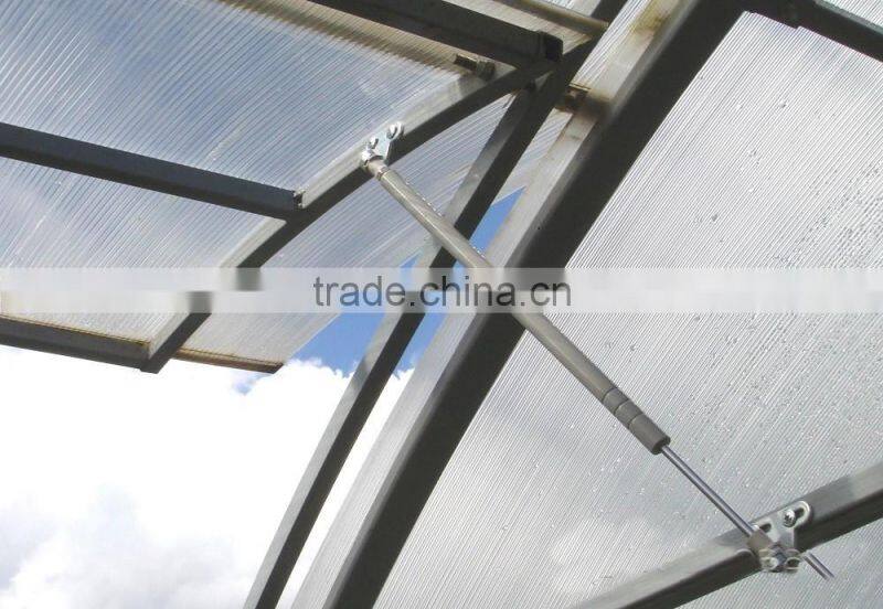Automatic thermal actuator for greenhouse ventilation