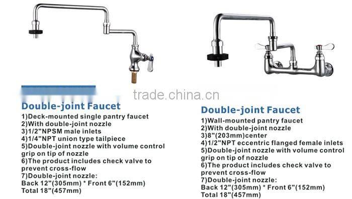 Restaurant Sink Faucet For Cooking Range