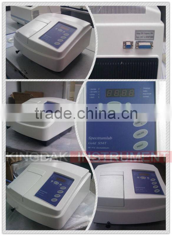 GOLD S53/S54 UV-VIS Spectrophotometer