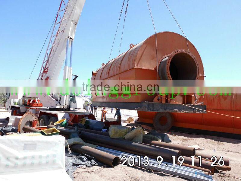 Popular in Europe tyre to oil energy recovery machine