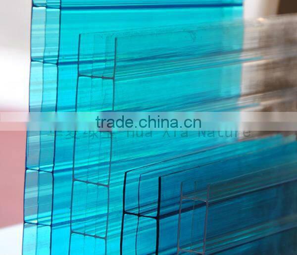 multi-wall hollow sheet&transparent polycarbonate hollow sheet