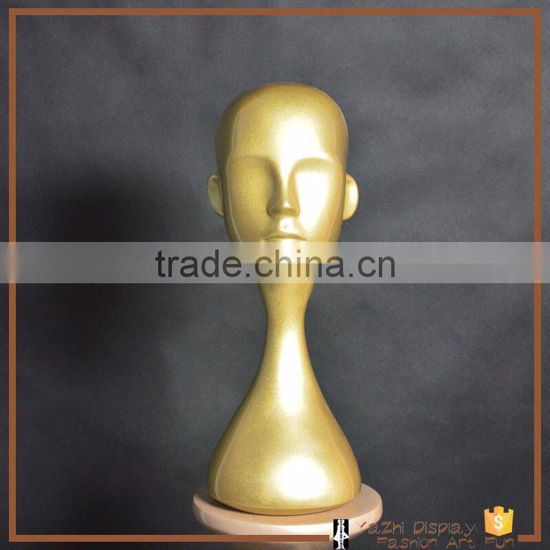 Glossy abstract mannequin head mannequin