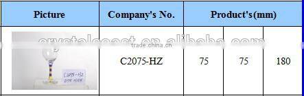 factory price hand painted colored wine glasses designs stemware;wholesale wine glass