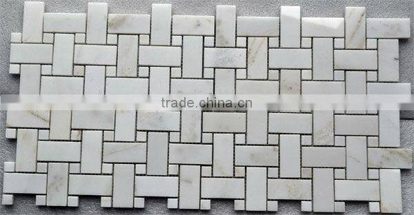 Carara White Marble Mosaic