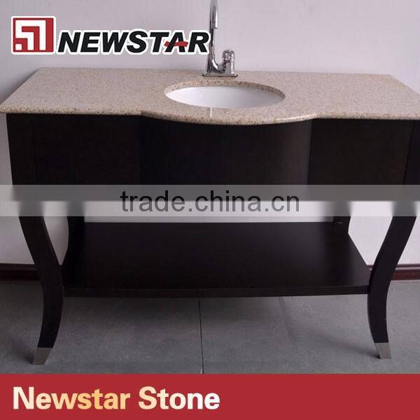 Newstar Colorful hotel bathroom corner vanity base cabinet