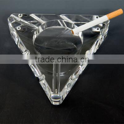 extravagance triangular crystal cigarette ashtray